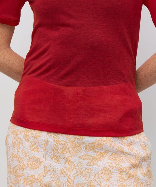 テンセルシルク ベーシックTシャツ（Tシャツ/カットソー