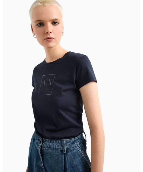 ARMANI EXCHANGE アルマーニエクスチェンジ Tシャツ ロゴ 全2色 楽天市場】ARMANI EXCHANGE アルマーニ エクスチェンジ Tシャツ