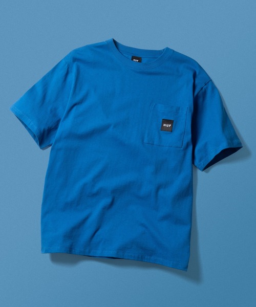 HUF SET BOX LOGO POCKET TEE / HUF ハフ Tシャツ 半袖（Tシャツ
