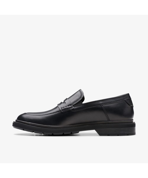 Clarks(クラークス)の「Burchill Penny / バーチルペニー(ブラックレザー)(ローファー・メンズ・ブラック・UK10/UK7/UK8/UK9/UK6/UK6.5/UK7.5/UK8.5/UK9.5)」の10枚目の写真