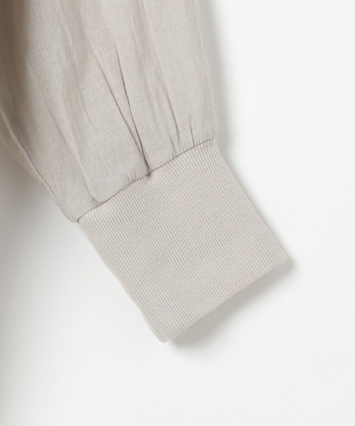 BAYFLOW（ベイフロー）の「[長袖で登場!!]シアーシャツワンピース（シャツワンピース・レディース・ブルー/ライトグレー/イエロー・SMALL/MEDIUM）」の16枚目の写真