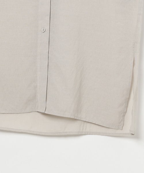 BAYFLOW（ベイフロー）の「[長袖で登場!!]シアーシャツワンピース（シャツワンピース・レディース・ブルー/ライトグレー/イエロー・SMALL/MEDIUM）」の17枚目の写真