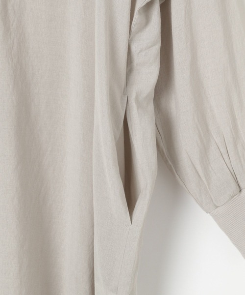 BAYFLOW（ベイフロー）の「[長袖で登場!!]シアーシャツワンピース（シャツワンピース・レディース・ブルー/ライトグレー/イエロー・SMALL/MEDIUM）」の19枚目の写真