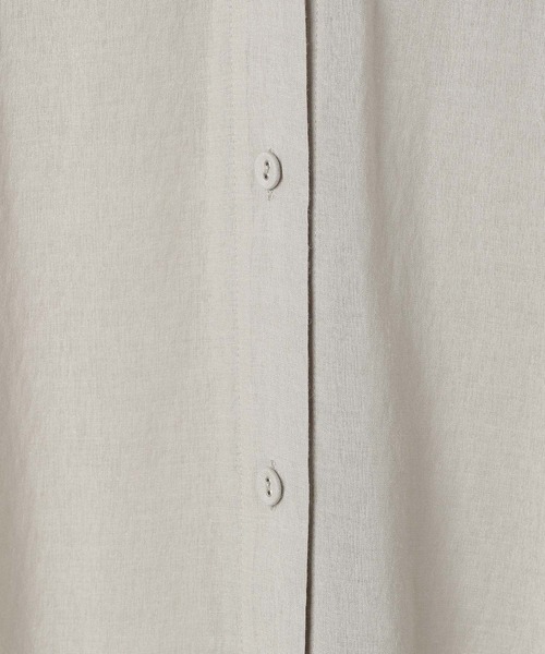 BAYFLOW（ベイフロー）の「[長袖で登場!!]シアーシャツワンピース（シャツワンピース・レディース・ブルー/ライトグレー/イエロー・SMALL/MEDIUM）」の21枚目の写真