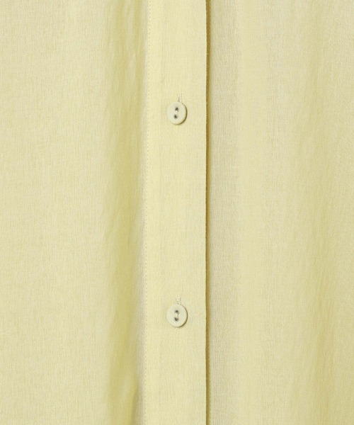 BAYFLOW（ベイフロー）の「[長袖で登場!!]シアーシャツワンピース（シャツワンピース・レディース・ブルー/ライトグレー/イエロー・SMALL/MEDIUM）」の22枚目の写真