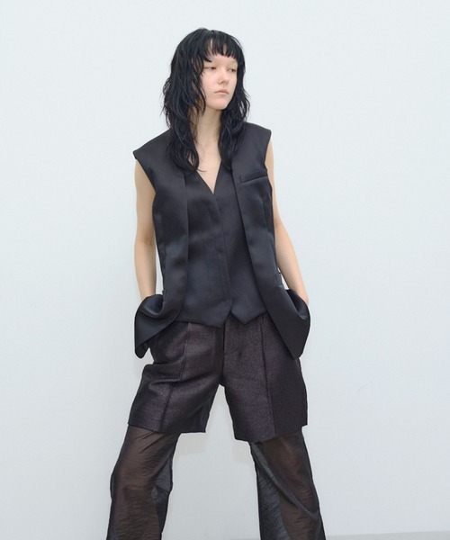 regleam LAYERED GILET レイヤード風ジレ レイヤード風ジレ｜LAYERED GILETの通販｜regleam