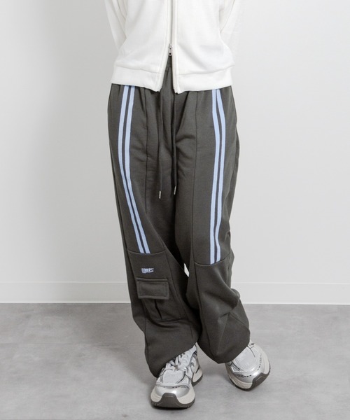 HALEY PESCA（ヘーリーペスカ）の「HALEY PESCA/バイカラーラインスウェットパンツ（スウェットパンツ・レディース・アイボリー/グレー・SMALL/MEDIUM/LARGE）」の15枚目の写真