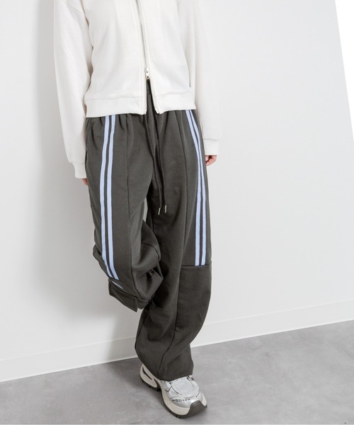 HALEY PESCA（ヘーリーペスカ）の「HALEY PESCA/バイカラーラインスウェットパンツ（スウェットパンツ・レディース・アイボリー/グレー・SMALL/MEDIUM/LARGE）」の22枚目の写真