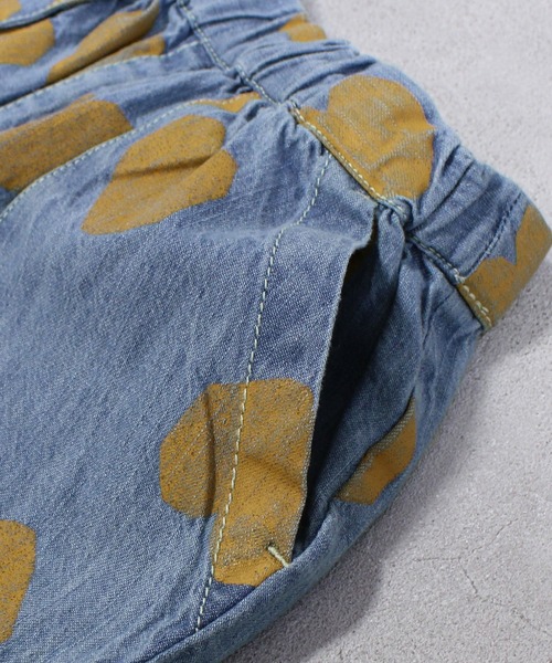 MARKEY'S（マーキーズ）の「heartデニムマチ付きポケットショートパンツ（デニムパンツ・キッズ・ライトブルー/ブルー・80/90/100/110/120/130）」の7枚目の写真