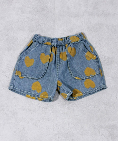 MARKEY'S（マーキーズ）の「heartデニムマチ付きポケットショートパンツ（デニムパンツ・キッズ・ライトブルー/ブルー・80/90/100/110/120/130）」の9枚目の写真