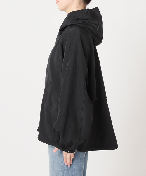 ≪追加≫リネンPLタッサーフードショートブルゾン 2（マウンテン