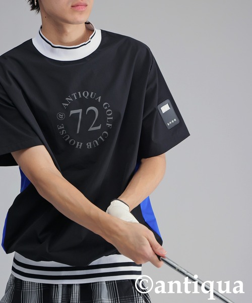 antiqua(アンティカ)の「【STCH】バックロゴトップス(Tシャツ/カットソー・レディース・ライトグレー/ブラック・LXL/ML)」の9枚目の写真