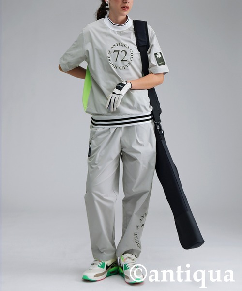 antiqua(アンティカ)の「【STCH】バックロゴトップス(Tシャツ/カットソー・レディース・ライトグレー/ブラック・LXL/ML)」の17枚目の写真