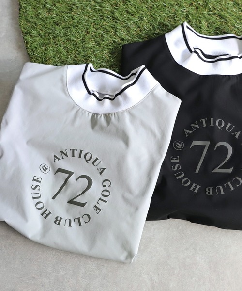 antiqua(アンティカ)の「【STCH】バックロゴトップス(Tシャツ/カットソー・レディース・ライトグレー/ブラック・LXL/ML)」の22枚目の写真