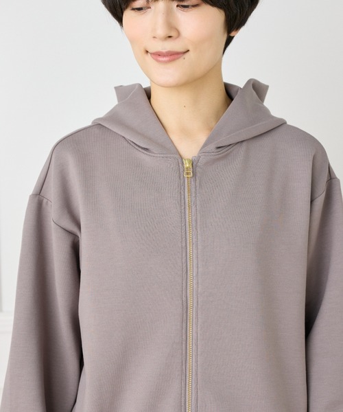 洗練された大人の【Kiton】ジップアップ パーカー フーディ 洗練されたオーバーサイズジップパーカー ジップパーカー