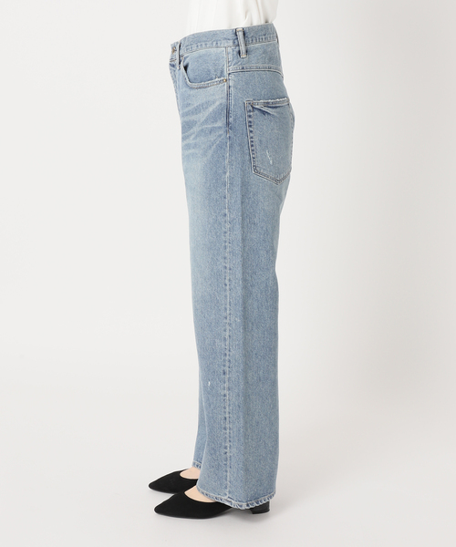 FRAMeWORK(フレームワーク)の「≪追加・ベストセラー≫デニムストレートパンツ2(デニムパンツ・レディース・グレー/ベージュ/ブルー系その他・40/38/36/34)」の12枚目の写真