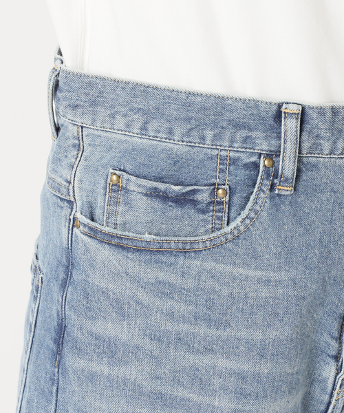 FRAMeWORK(フレームワーク)の「≪追加・ベストセラー≫デニムストレートパンツ2(デニムパンツ・レディース・グレー/ベージュ/ブルー系その他・40/38/36/34)」の17枚目の写真