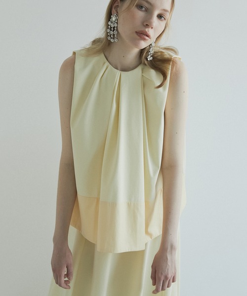 LE CIEL BLEU(ルシェルブルー)の「バルーントップス / Balloon Tops(シャツ/ブラウス・レディース・グレー/ブラック/ライトイエロー・38/36)」の3枚目の写真