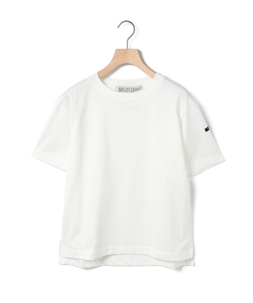 MidiUmi(ミディウミ)の「MidiUmi ベーシックTシャツ(Tシャツ/カットソー・レディース・ブラック/オフホワイト/ブルー・FREE)」の18枚目の写真