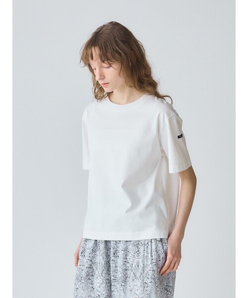 MidiUmi(ミディウミ)の「MidiUmi ベーシックTシャツ(Tシャツ/カットソー・レディース・ブラック/オフホワイト/ブルー・FREE)」の4枚目の写真