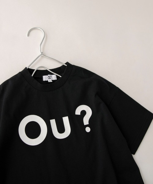 EDWIN(エドウィン)の「【Ou? by EDWIN】Ou?BIGロゴ半袖Tシャツ(Tシャツ/カットソー・キッズ・ブラック/オフホワイト・90/100/120/130/150/140/110)」の11枚目の写真