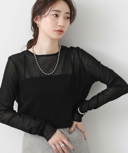 激安アウトレット処分市 | 激安通販のイーサプライ セール】ソフト綿チュールカットソー（Tシャツ/カットソー トップス