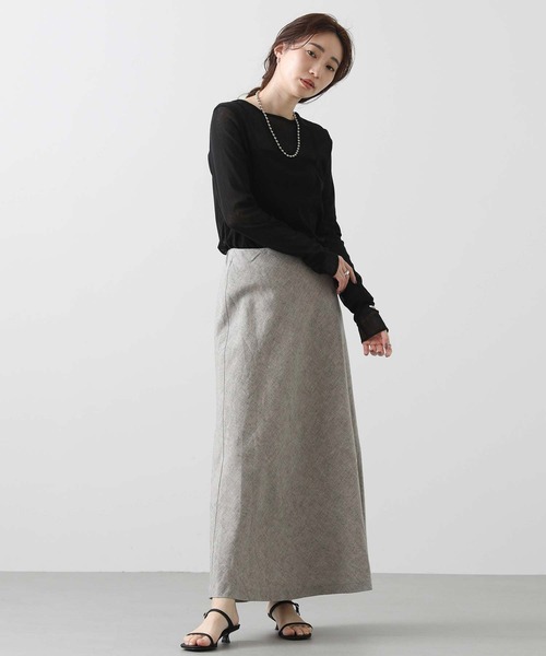 世界有名な セール】ソフト綿チュールカットソー（Tシャツ/カットソー トップス