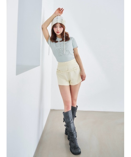 Darich ダブルクロスベルトショートパンツ　Mサイズ ダブルクロスベルトショートパンツ（その他パンツ）｜Darich