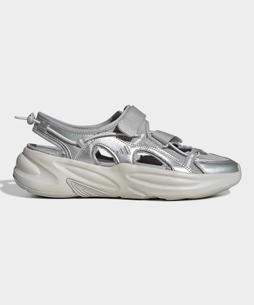 adidas（アディダス）の「Ozwave Sandals / アディダス adidas（サンダル・レディース・ブラック/ホワイト×ブラック/ホワイト/グレー・23.5cm/22.5cm/24.5cm/25.5cm/26.5cm/27.5cm/28.5cm）」の4枚目の写真