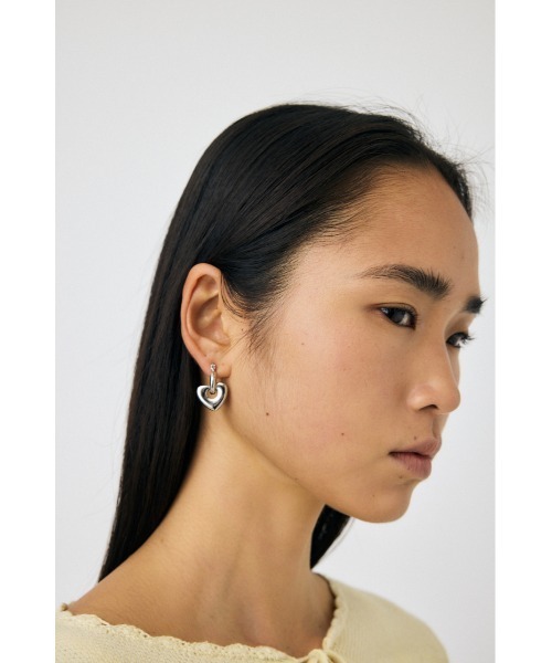 MOUSSY（マウジー）の「2WAY HEART ピアス（ピアス（両耳用）・レディース・ゴールド/シルバー・FREE）」の12枚目の写真
