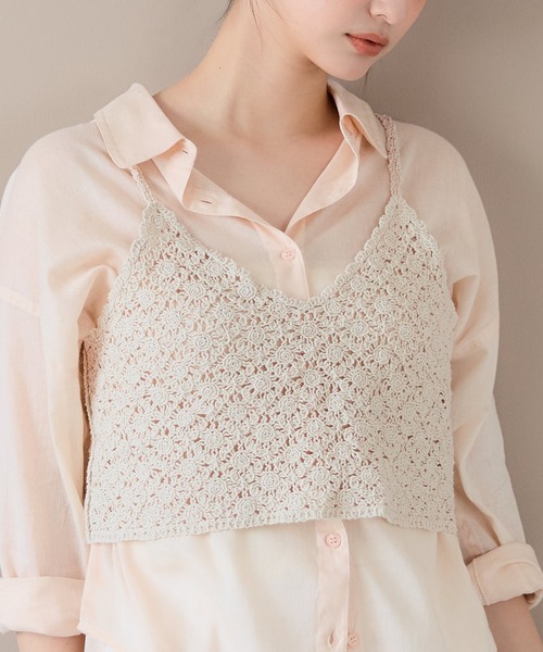 GANNI クロシェトップス キャミソール ビスチェ 楽天市場】GANNI ガニー ビスチェ Velvet Crochet Bandeau Strap