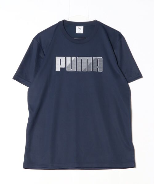 PUMA（プーマ）の「プーマ PUMA SS ポリ PUMA Tシャツ_（Tシャツ/カットソー・メンズ・ブラック/ホワイト/ネイビー・S/M/L/LL/3L）」の3枚目の写真