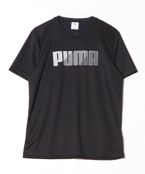 PUMA（プーマ）の「プーマ PUMA SS ポリ PUMA Tシャツ_（Tシャツ/カットソー・メンズ・ブラック/ホワイト/ネイビー・S/M/L/LL/3L）」の2枚目の写真