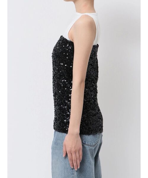 Ungrid（アングリッド）の「スパンコールビスチェ（チューブトップ・レディース・ブラック/シルバー・FREE）」の13枚目の写真