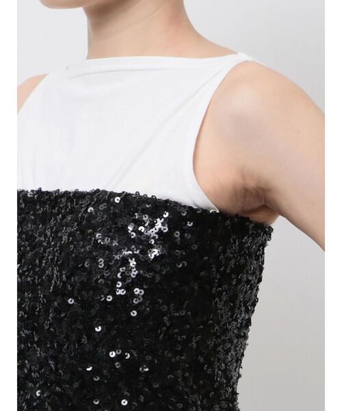 Ungrid（アングリッド）の「スパンコールビスチェ（チューブトップ・レディース・ブラック/シルバー・FREE）」の16枚目の写真