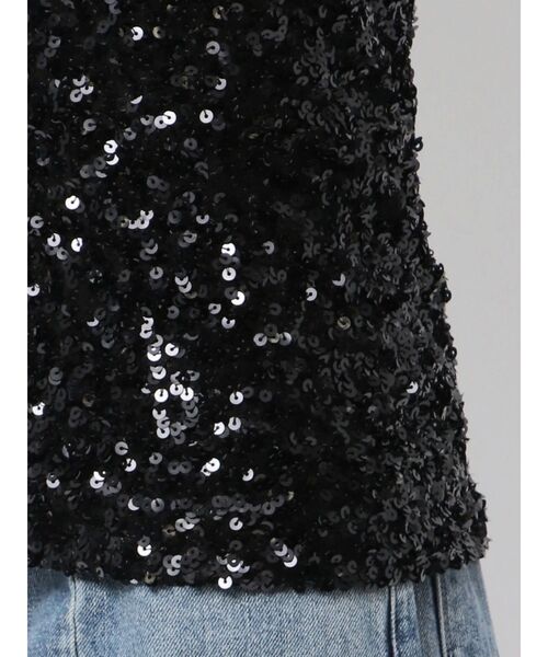 Ungrid（アングリッド）の「スパンコールビスチェ（チューブトップ・レディース・ブラック/シルバー・FREE）」の17枚目の写真
