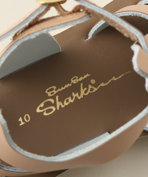 IENA ENFANT(イエナアンファン)の「【SALT WATER/ソルトウォーター】SS Shark baby-kids(15cm-19cm)(サンダル・キッズ・アイボリー/ブラック/ベージュ・19/18/17/16/15 /14)」の12枚目の写真