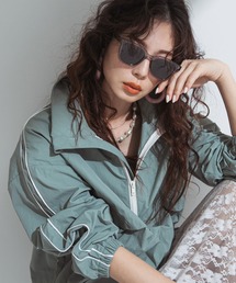 bohmal（ボマール）の「【ユニセックスアイテム】フレームウェリントンサングラス（サングラス）」