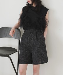 サマーツイードハーフパンツ