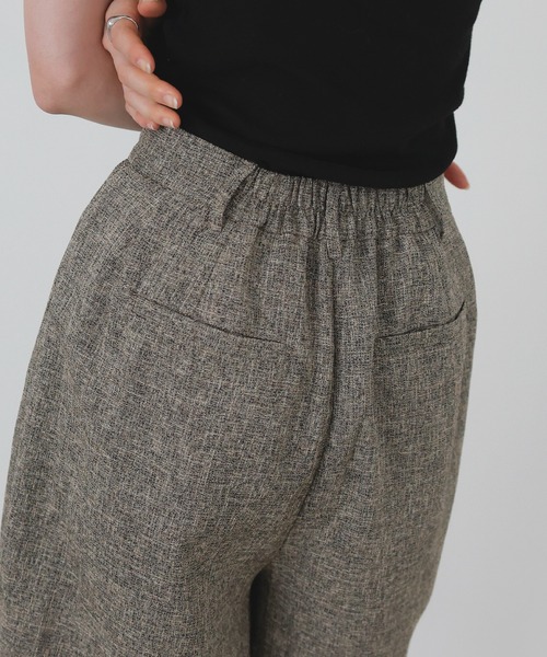 LIAN（リアン）の「サマーツイードハーフパンツ（その他パンツ・レディース・ブラウン/グレー/ブラック/アイボリー・FREE）」の10枚目の写真