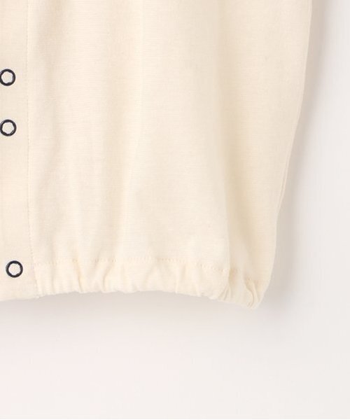 sense of wonder(センスオブワンダー)の「【オーガニック】シロクマセーラー半袖2WAYオール【日本製】(ロンパース・キッズ・ブルー/ホワイト系・50-70cm)」の8枚目の写真