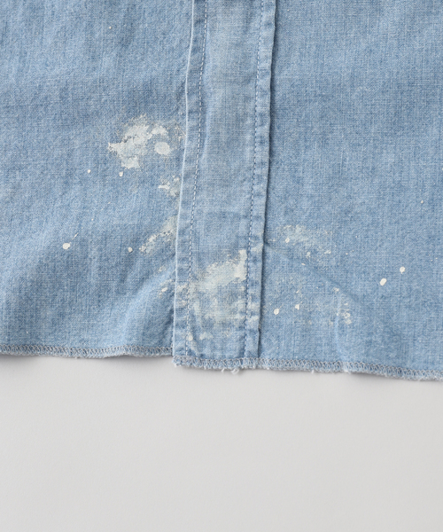 JOURNAL STANDARD(ジャーナルスタンダード)の「BOWWOW / バウワウ STATE PRISON CHAMBRAY SHIRTS(シャツ/ブラウス・メンズ・コバルトブルー・MEDIUM/LARGE)」の4枚目の写真