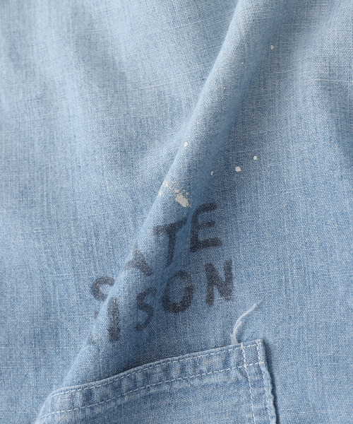 JOURNAL STANDARD(ジャーナルスタンダード)の「BOWWOW / バウワウ STATE PRISON CHAMBRAY SHIRTS(シャツ/ブラウス・メンズ・コバルトブルー・MEDIUM/LARGE)」の5枚目の写真