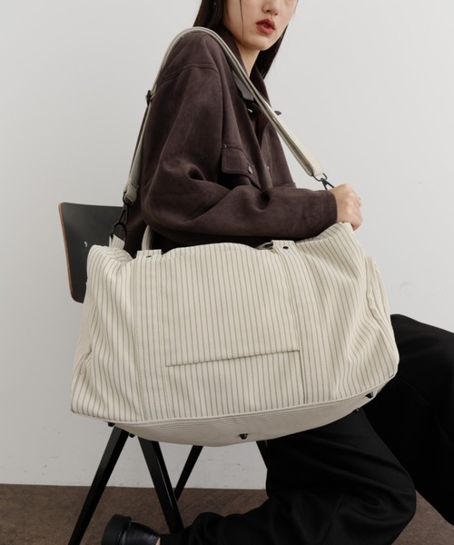 撥水ボストンバッグ【2way/靴ポケット/キャリーオン】（ボストンバッグ