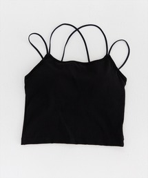 バッククロス インナー」に該当するキャミソール（ブラック/黒色