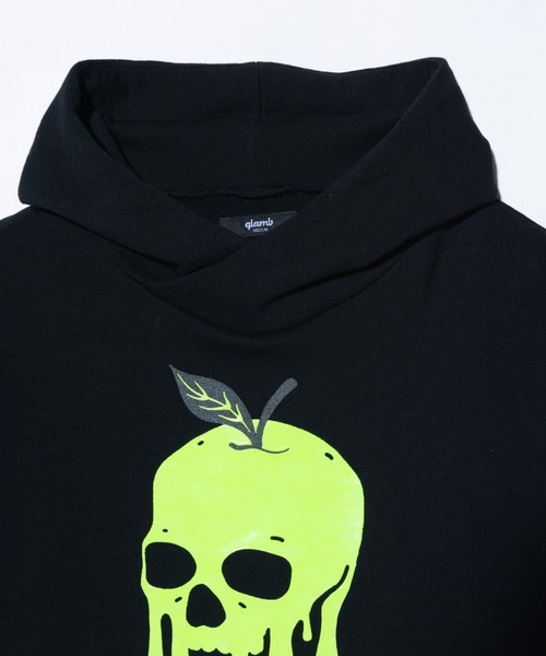 glamb(グラム)の「Melting Skull Hoodie / メルティングスカルフーディ(パーカー・メンズ・ブルー/ブラック・S/M/L)」の12枚目の写真