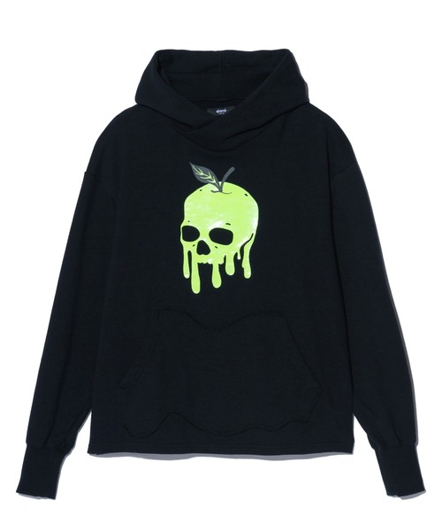 glamb(グラム)の「Melting Skull Hoodie / メルティングスカルフーディ(パーカー・メンズ・ブルー/ブラック・S/M/L)」の3枚目の写真