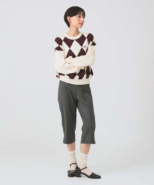 Ray BEAMS（レイビームス）の「ストラップ ベルト パンプス（パンプス・レディース・ワイン/ブラック・23.5cm/23.0cm/25.0cm/24.5cm/24.0cm）」の7枚目の写真