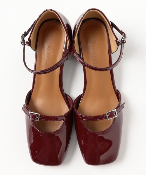 Ray BEAMS（レイビームス）の「ストラップ ベルト パンプス（パンプス・レディース・ワイン/ブラック・23.5cm/23.0cm/25.0cm/24.5cm/24.0cm）」の19枚目の写真