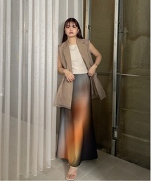 Ameri（アメリ）の「MEDI GRADIENT SKIRT（スカート）」 - WEAR